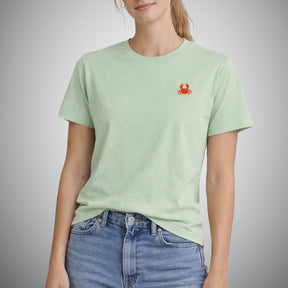 Jade Green T-Shirt. Crab