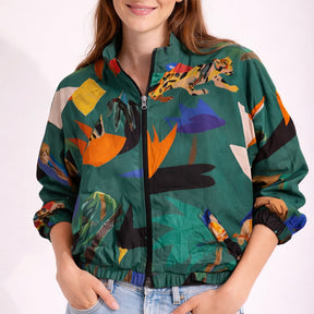 Cazadora Reversible Black / Green Moon. G.Kero Paris