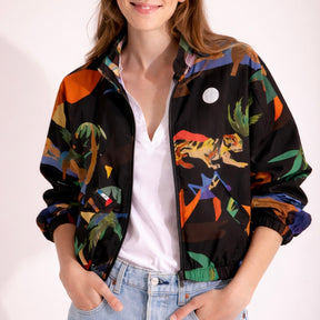 Cazadora Reversible Black / Green Moon. G.Kero Paris