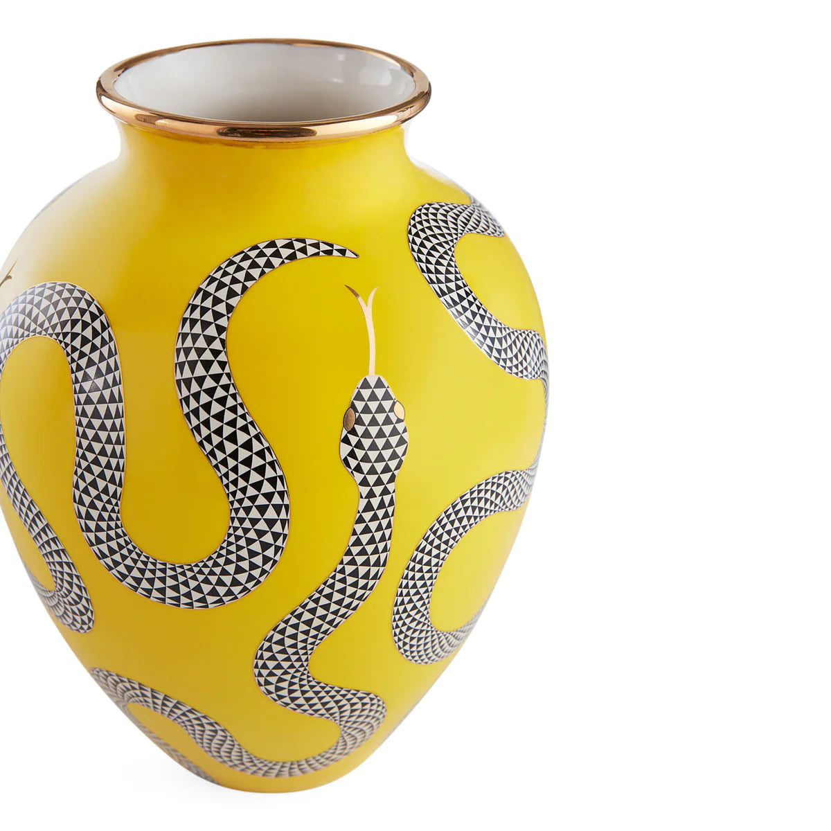 Jarrón Edén Amarillo. Jonathan Adler