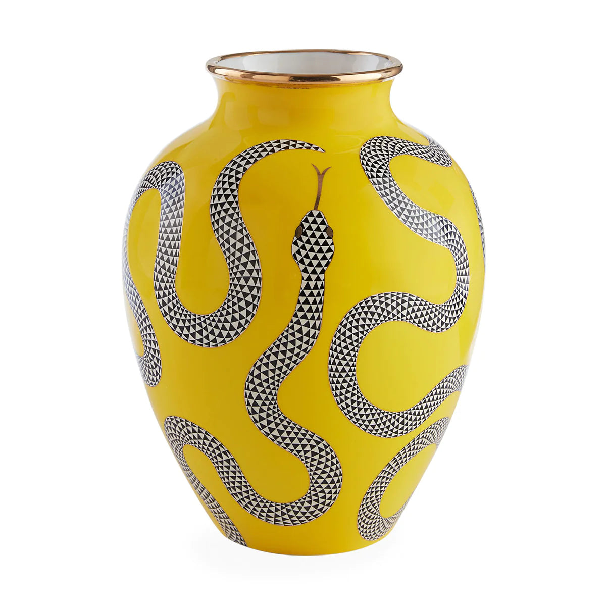 Jarrón Edén Amarillo. Jonathan Adler