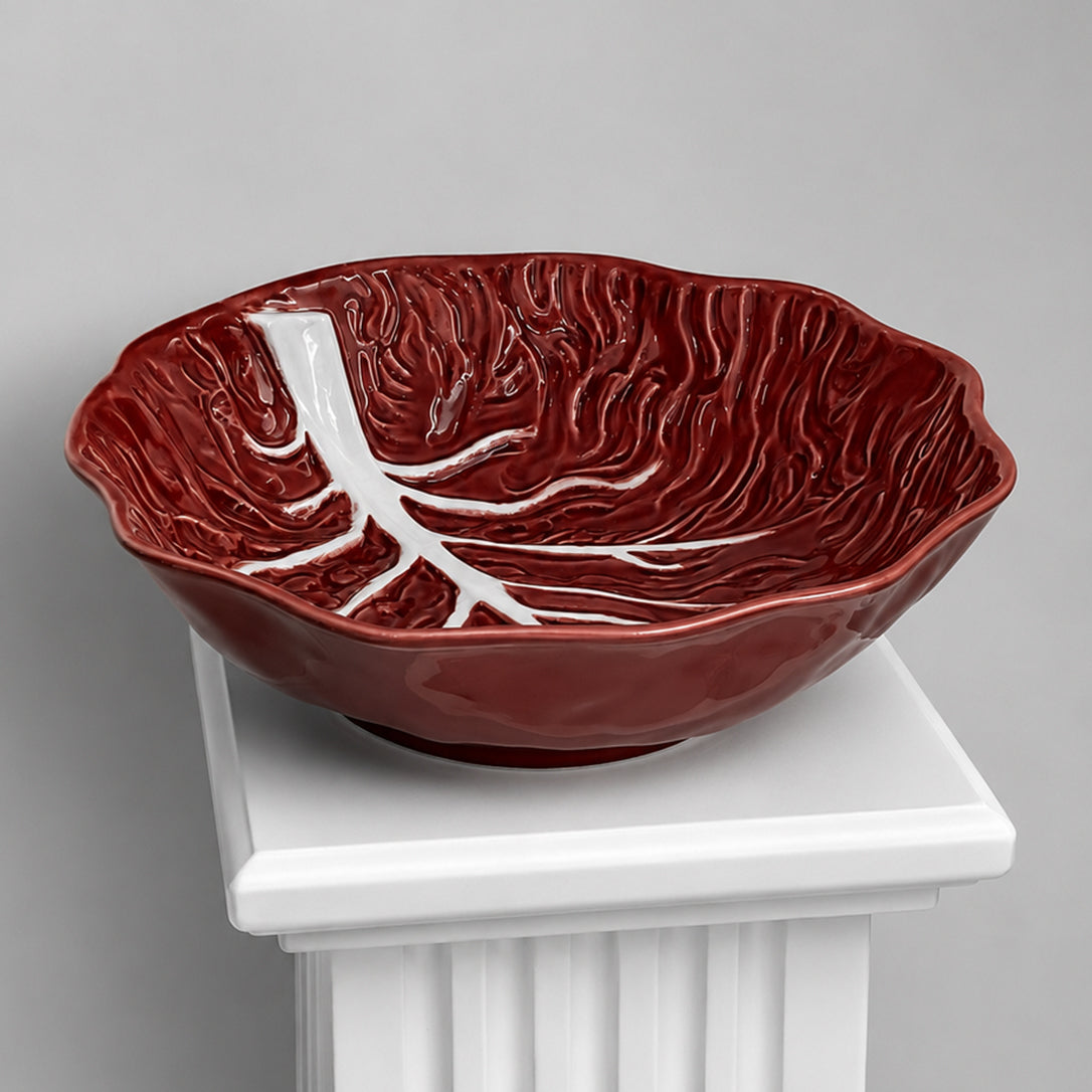 Ensaladera Porcelana Red Chicory