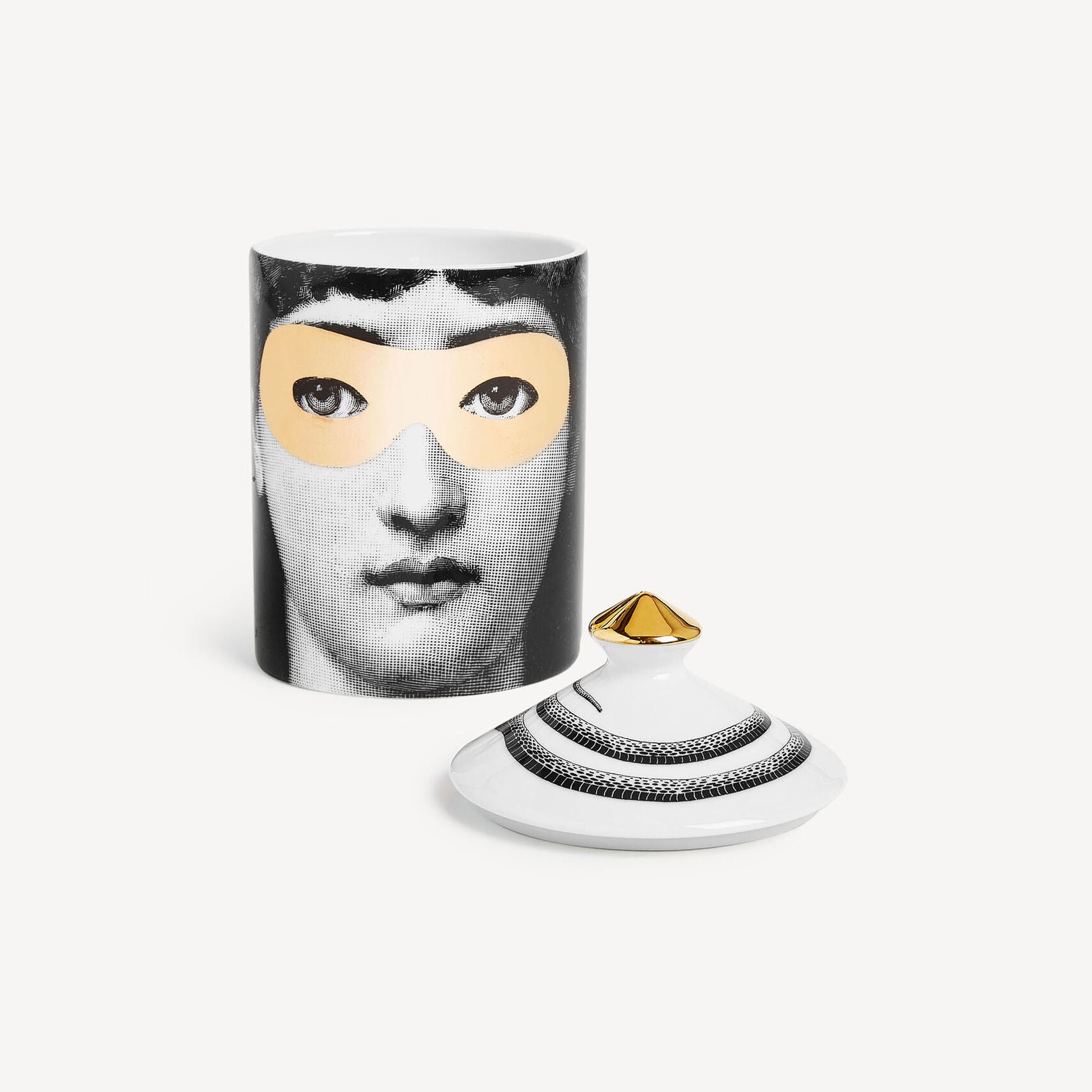 Vela Mascherina. Fornasetti.