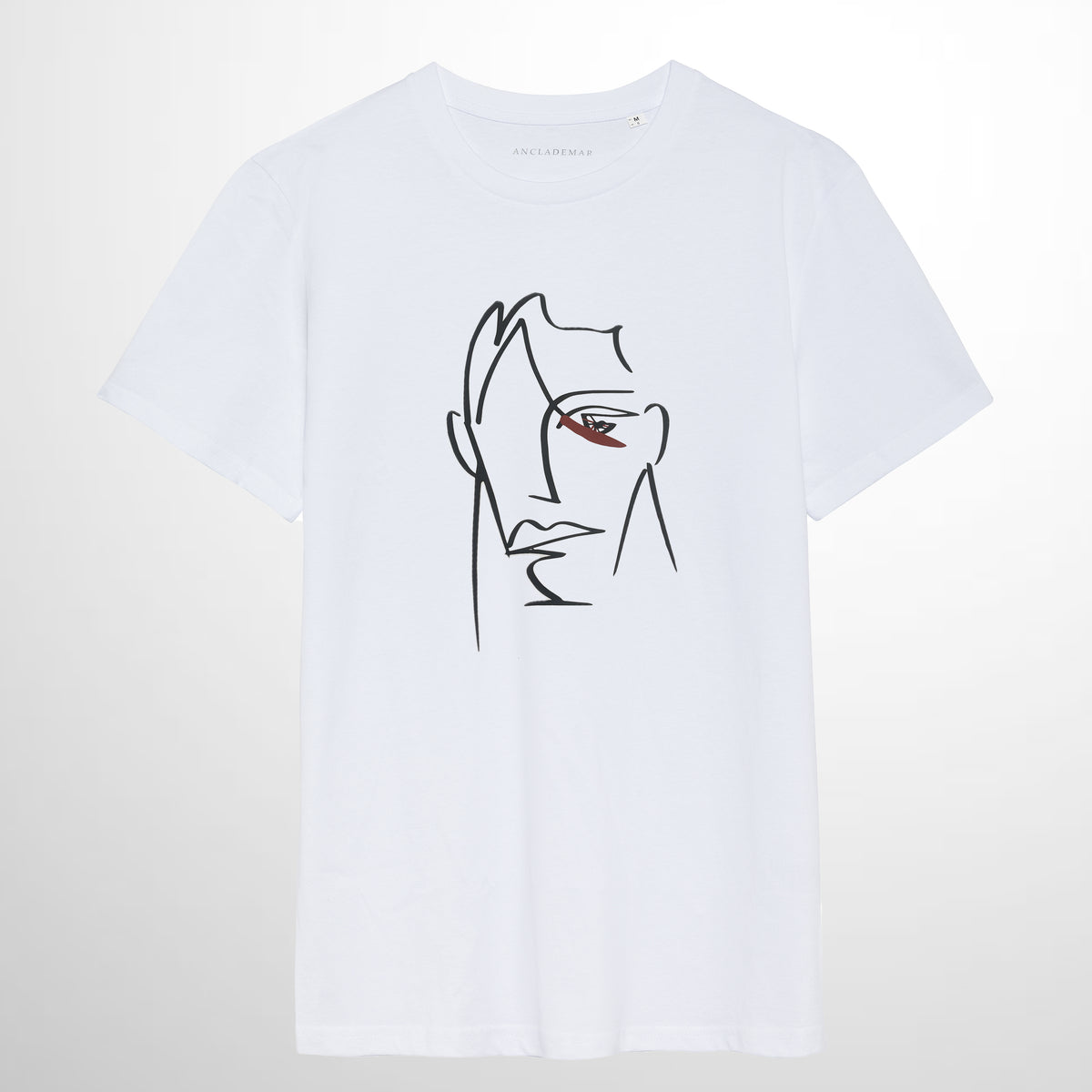 White T-Shirt "The Face"