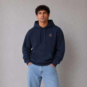 Hoodie Oversized Navy LOVE