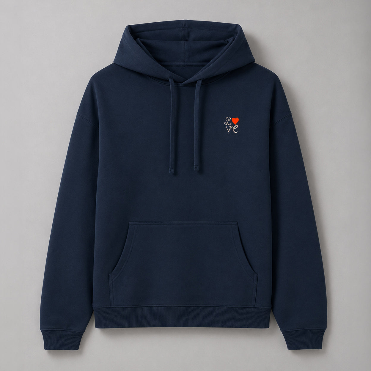 Hoodie Oversized Navy LOVE