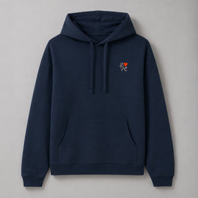 Hoodie Oversized Navy LOVE
