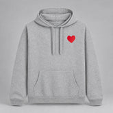Hoodie Oversized Gris. Big Heart
