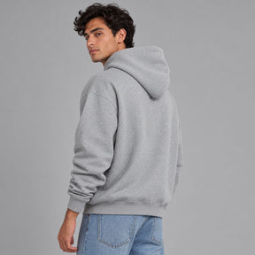 Hoodie Oversized Gris. Big Heart