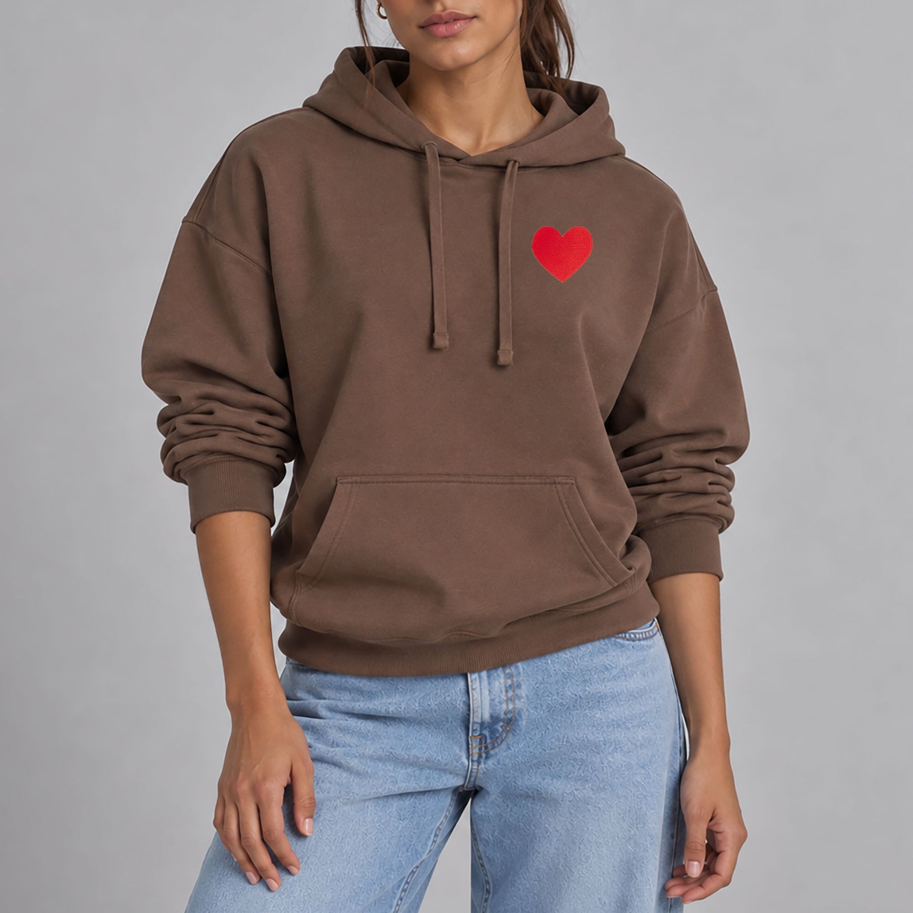 Hoodie Oversized. Big Heart