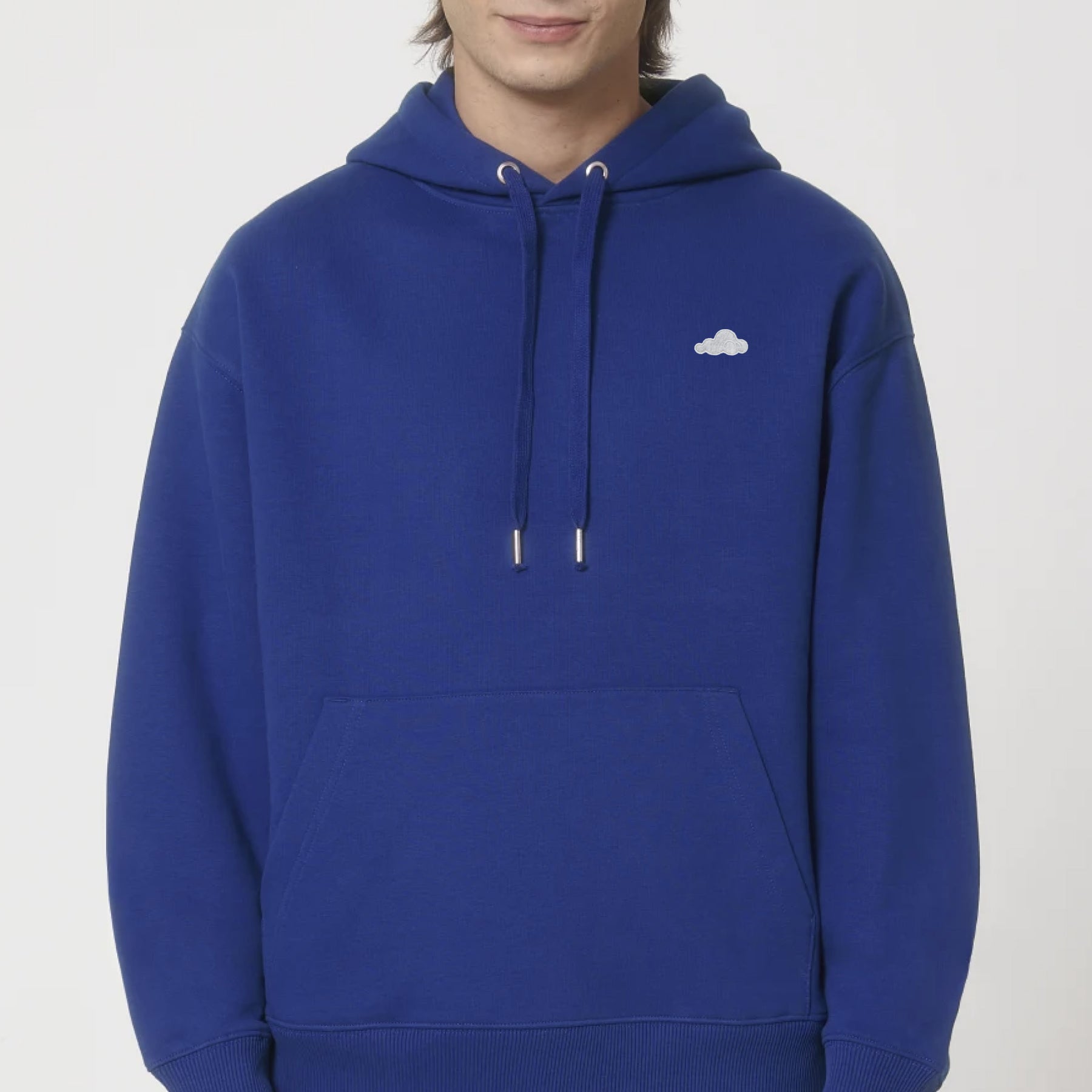 Hoodie Oversized Azul Nube