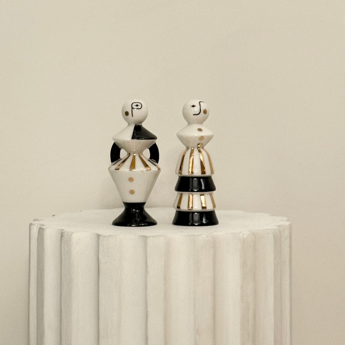 Vienna Salt & Pepper Set. Jonathan Adler