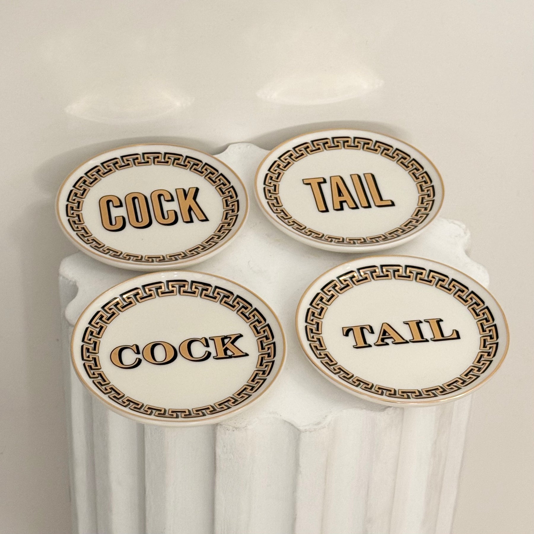 Cock Tail Coasters. Jonathan Adler