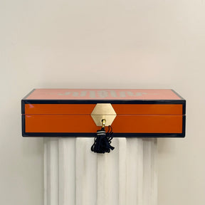 Big Op Art Lacquer Box. Jonathan Adler 