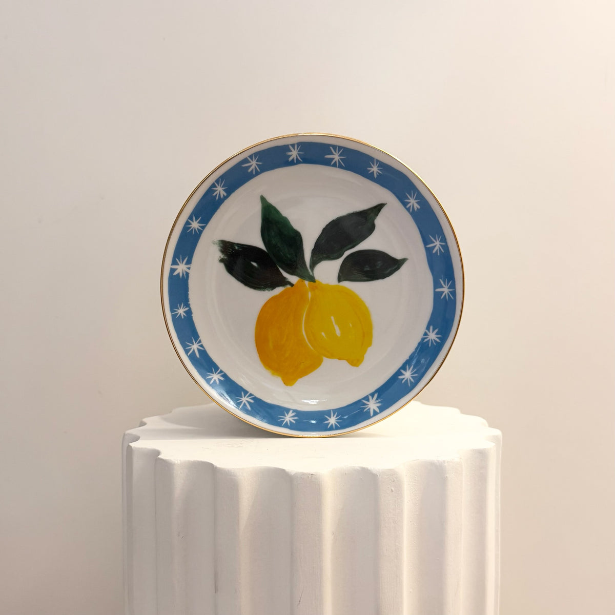 Plato de Porcelana Limone