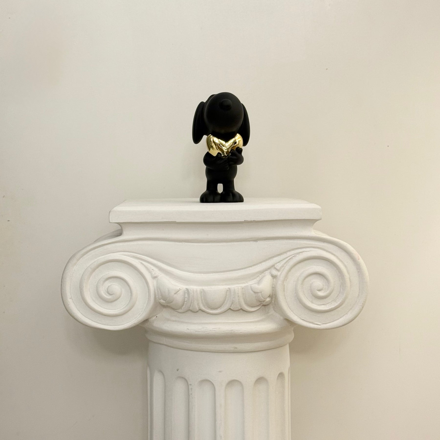 Snoopy Heart XS Negro - 12 CM