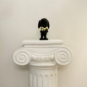 Snoopy Heart XS Negro - 12 CM