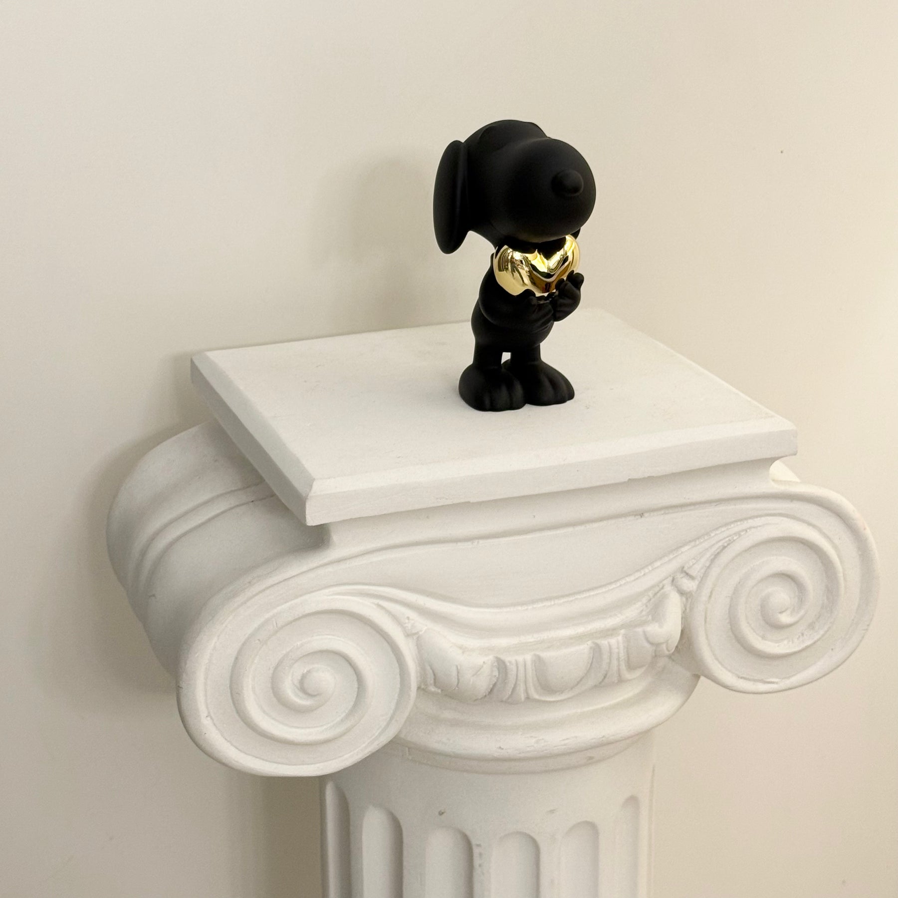 Snoopy Heart XS Negro - 12 CM