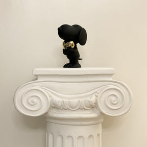 Snoopy Heart XS Negro - 12 CM