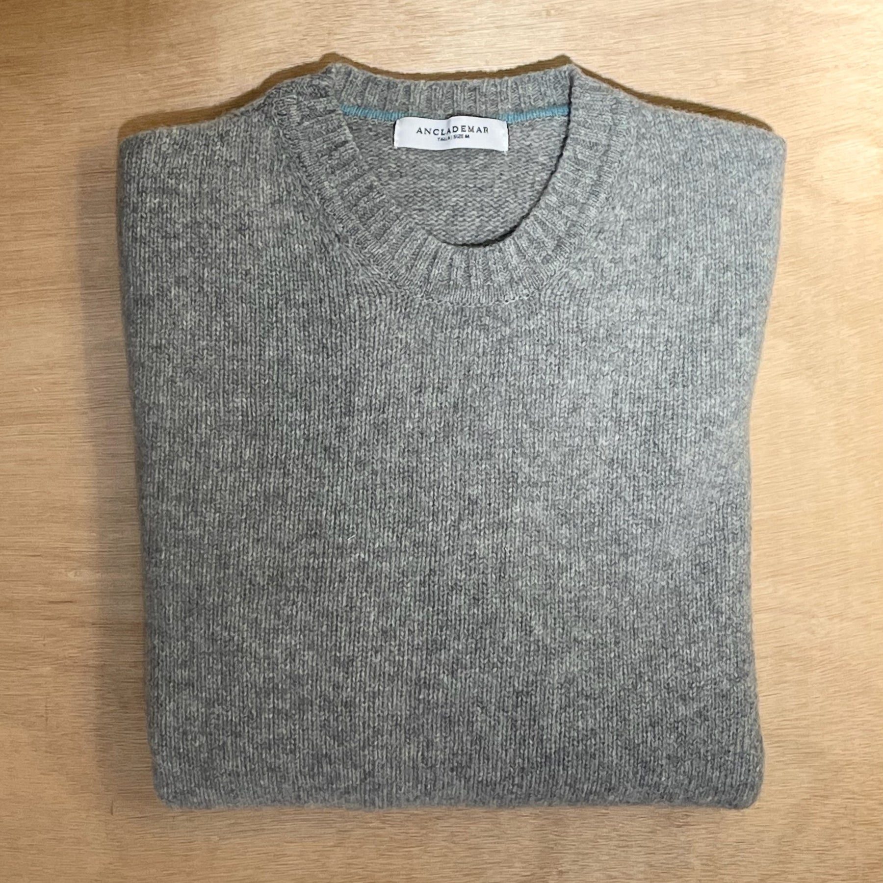 Jersey Lana Merino Gris