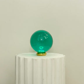 Esfera Acrílico Verde. Jonathan Adler