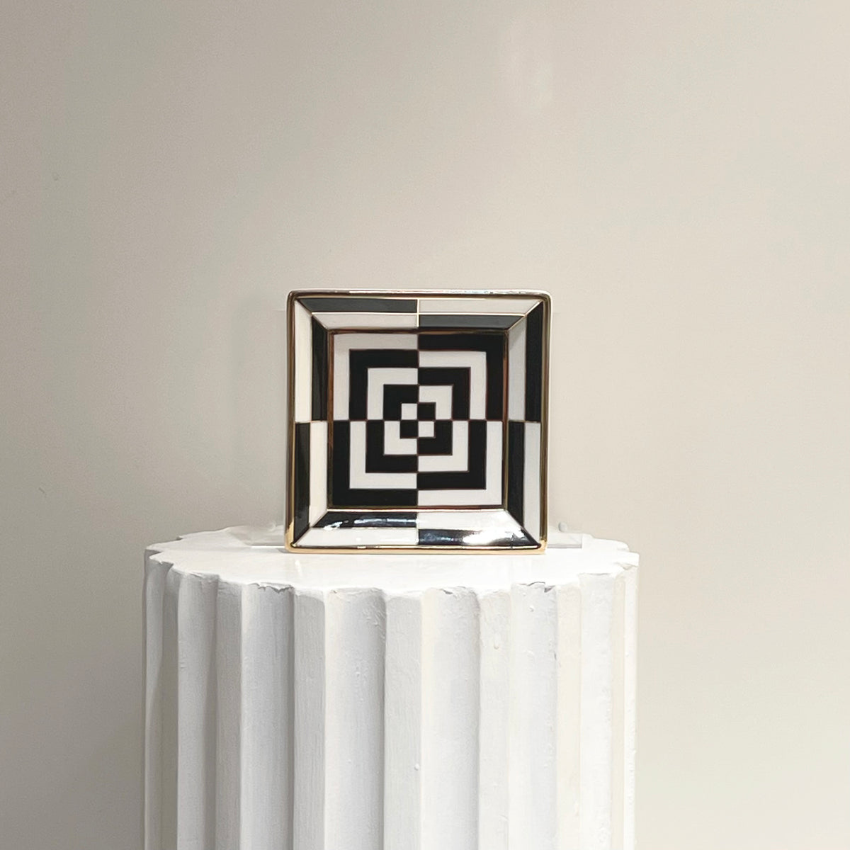 Op Art Square Tray. Jonathan Adler