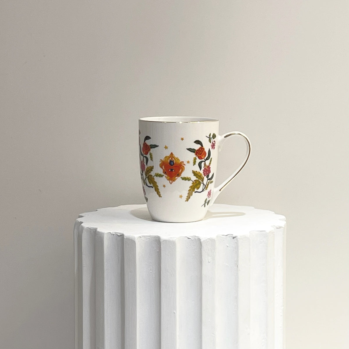 HEART EYE Porcelain Mug