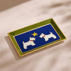 Terriers Rectangle Tray. Jonathan Adler