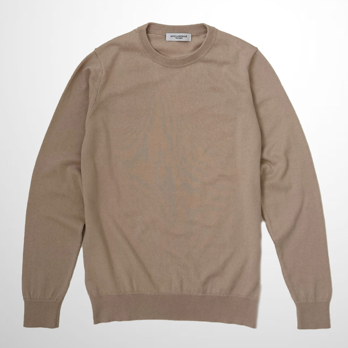 Camel Cotton Wool Sweater