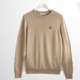 Camel Cotton Wool Sweater. Globe