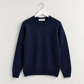 Merino Wool Seater Navy Blue