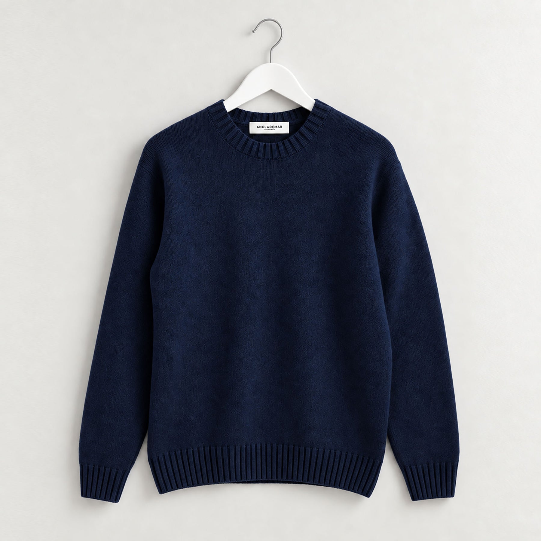Merino Wool Seater Navy Blue