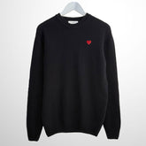 Jersey Lana Merino Navy Corazón