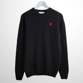 Jersey Lana Merino Navy Corazón