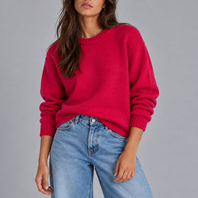 Jersey Unisex 100% Lana | Rosa