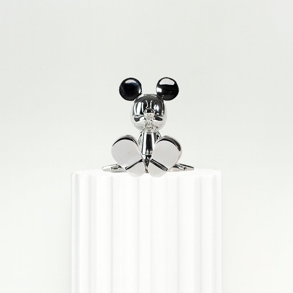 Sitting Mickey x Marcel Wanders. Silver 12 cm