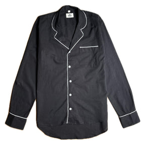 Navy Long Sleeved Pyjama Shirt 