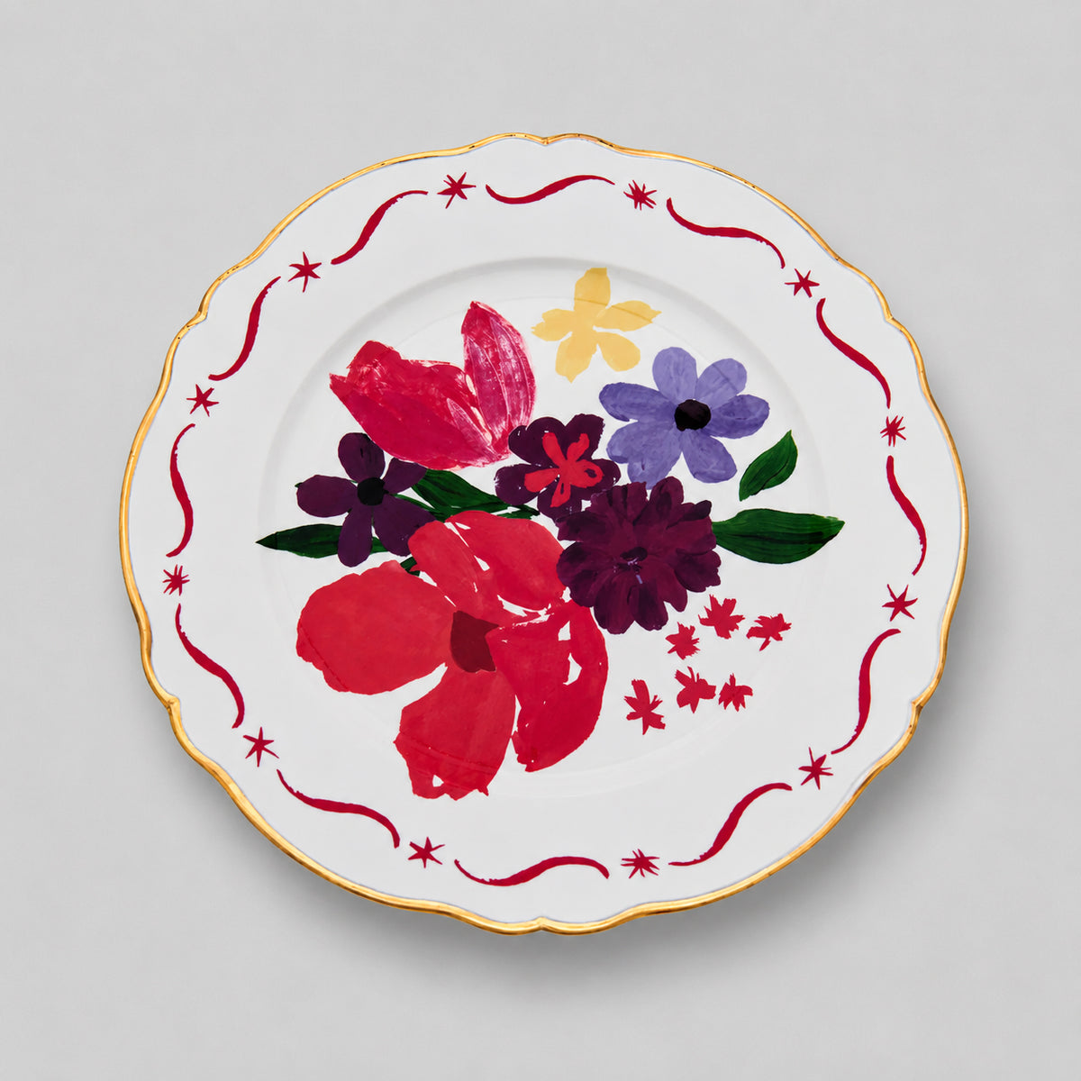 Fuente Porcelana Bouquet