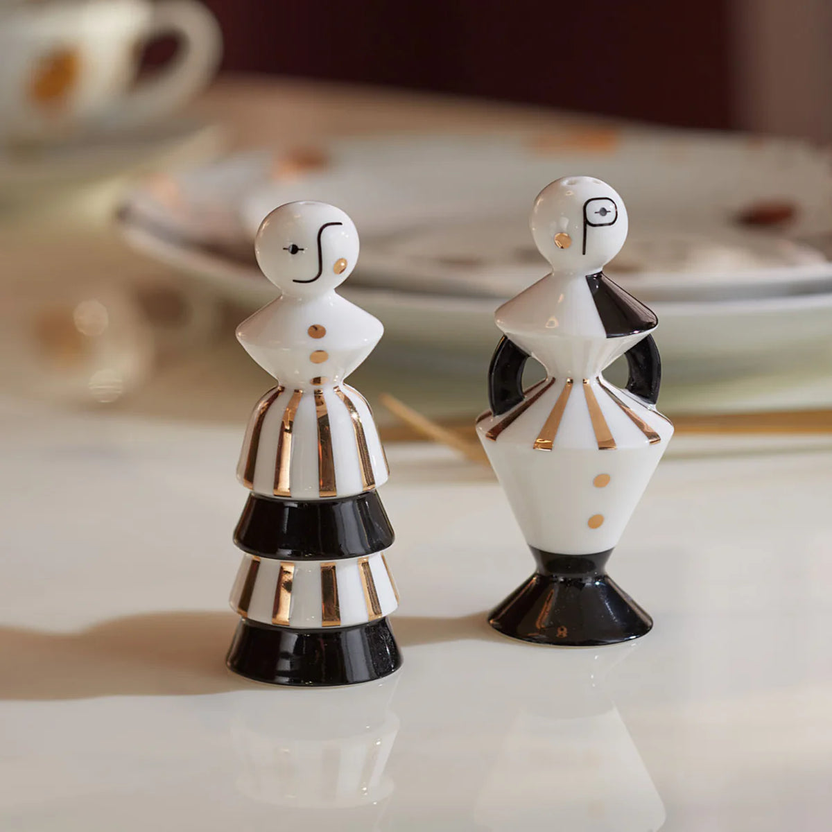 Vienna Salt & Pepper Set. Jonathan Adler