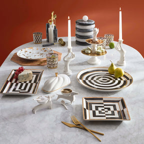 Op Art Square Serving Tray. Jonathan Adler