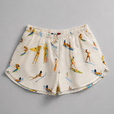 Shorts de lino Surfeuses du Feu. G.kero Paris