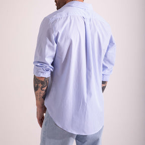 Striped Poplin Shirt