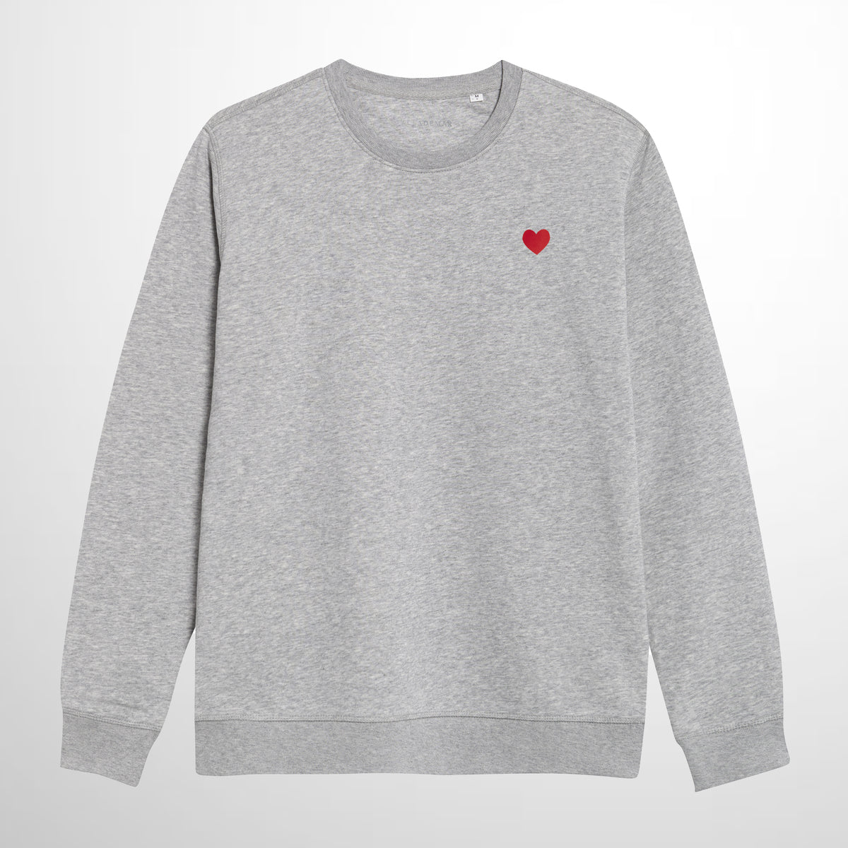 Sudadera ANCLADEMAR Gris Corazón