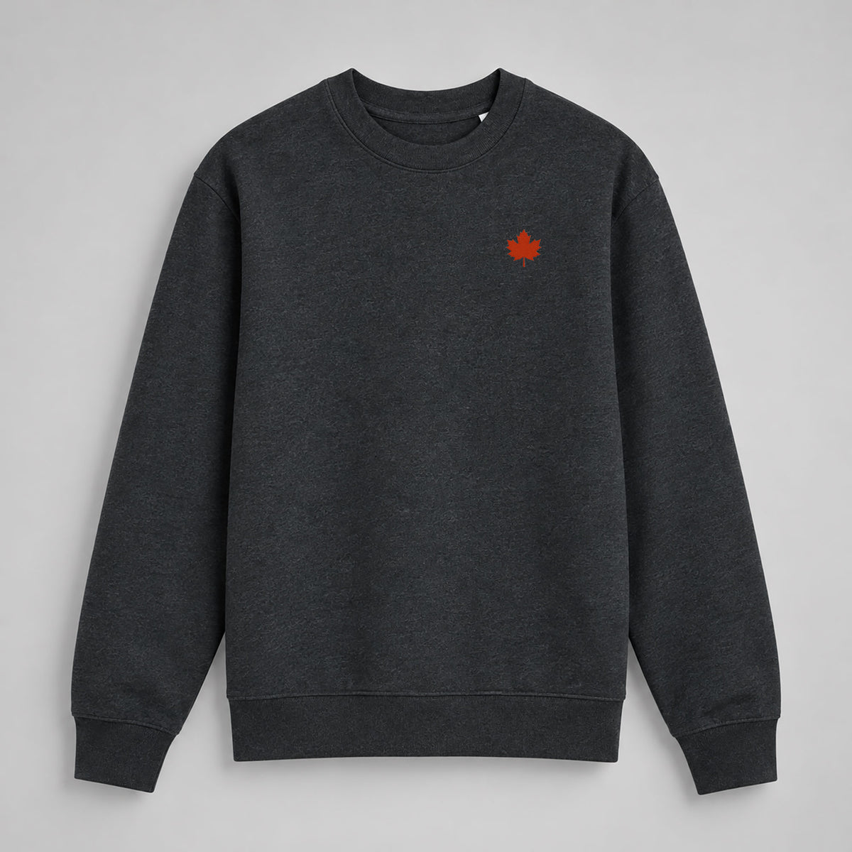 Sudadera Gris Oscuro. Arce