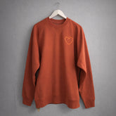 Oversized Sweatshirt. Heart