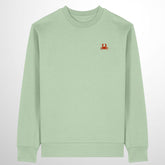 Green Sweatshirt. Crab