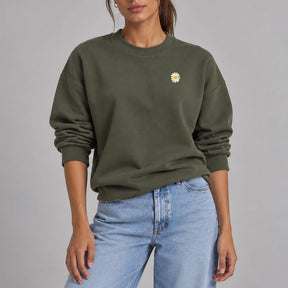 Oversized Sweatshirt. The Daisy