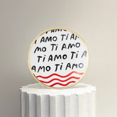 Plato de Porcelana "Ti Amo"