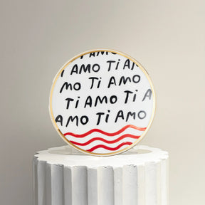 Plato de Porcelana "Ti Amo"