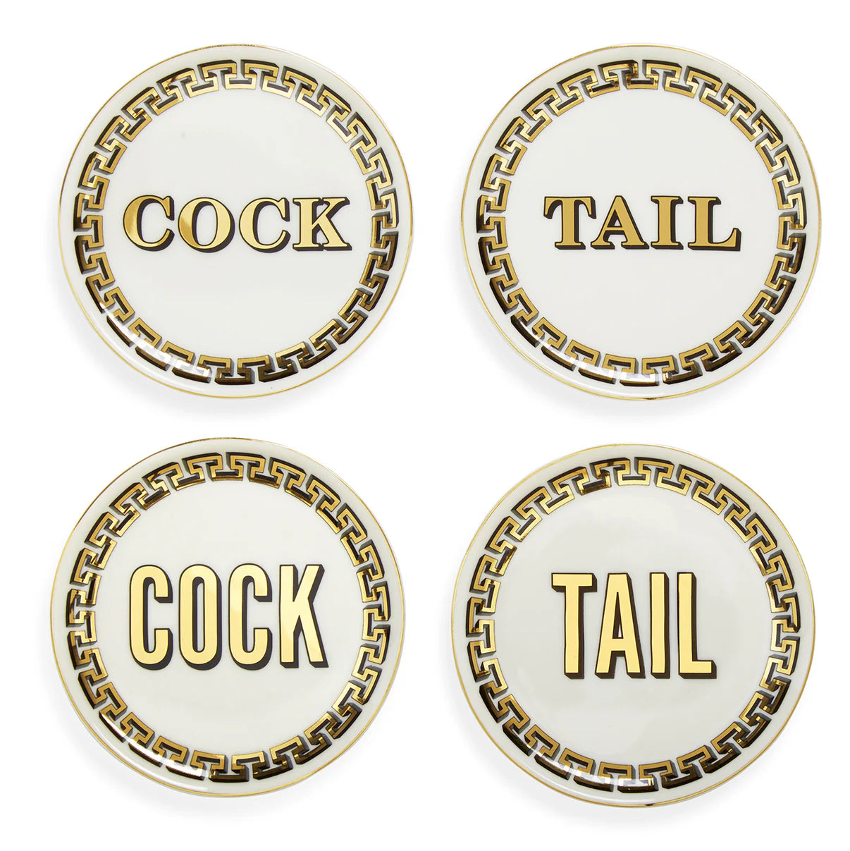 Cock Tail Coasters. Jonathan Adler